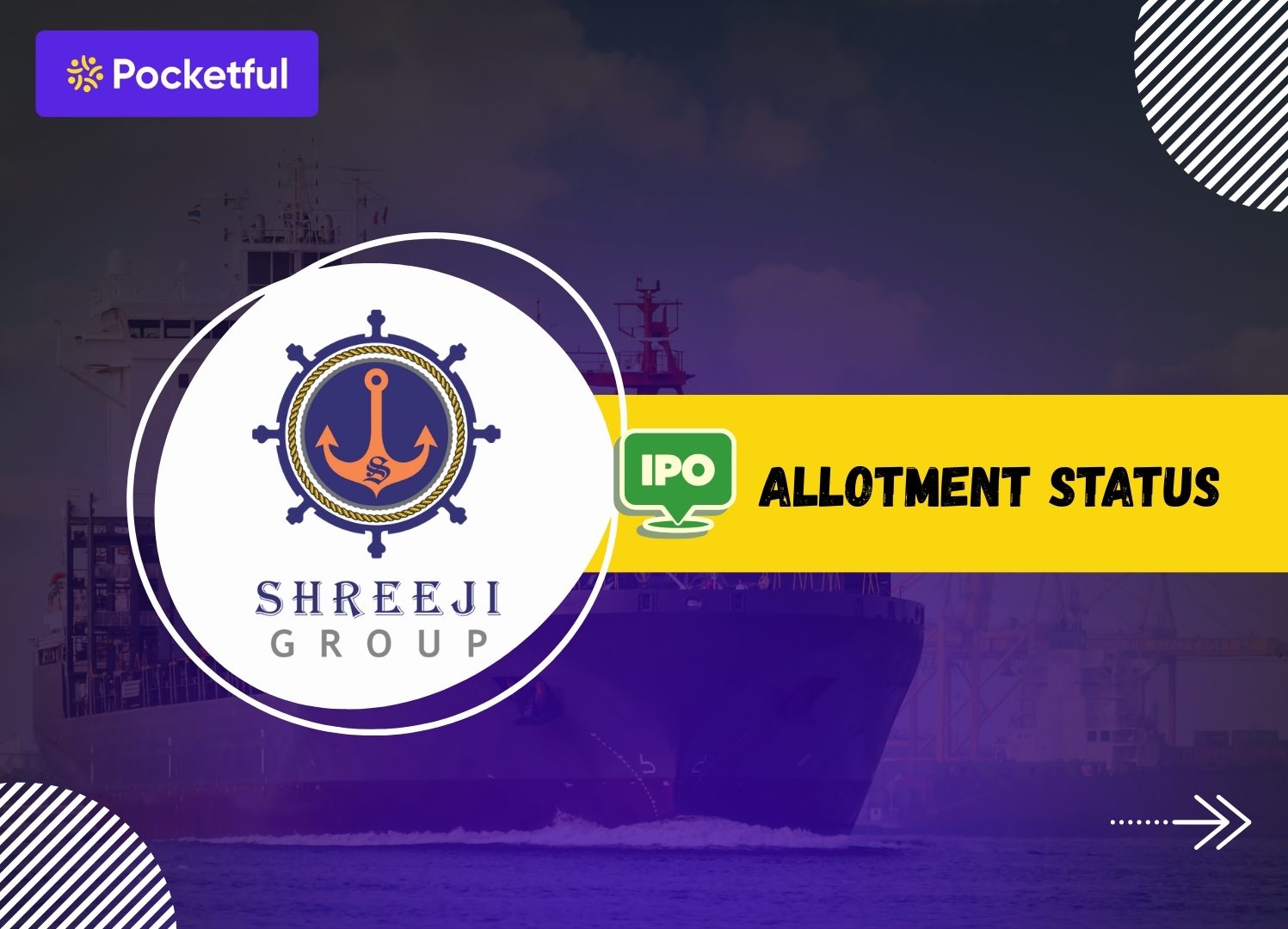 Shreeji Shipping Allotment IPO Status: Check Latest GMP, Steps to Verify Status
