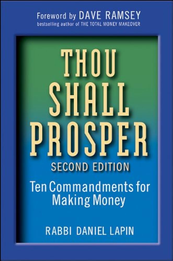 Thou Shall Prosper by Daniel Lapin 
